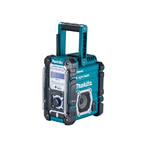 Makita Akkutyp 2 x 15 (AA) FM-Band 875 - 108 MHz Frequenzband DAB 174.928 - 239.200 MHz Frequenzband DAB 174.928 Makita DMR112 radio Nero, Turchese