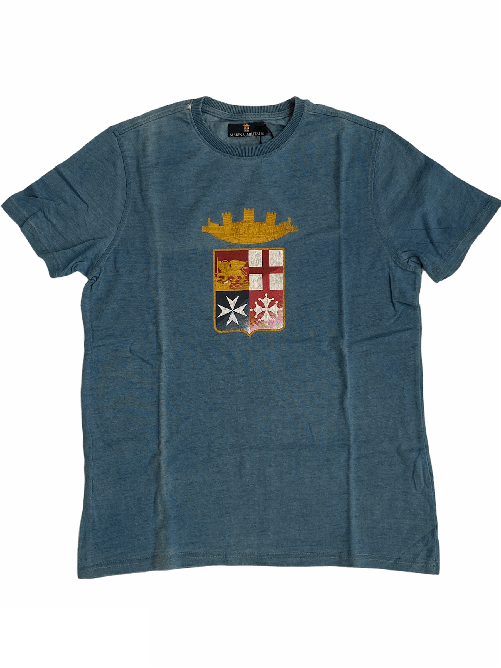 MARINA MILITARE MAGLIA MAGLIE T SHIRT UOMO MARINA MILITARE MYT959S COTONE 04 ORIGINALE PE Colore Blu,Taglia M