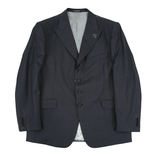 SANREMO ABITO VESTITO CERIMONIA SPOSO UOMO SAN REMO 6U4543 10622050 LANA GREY ORIGINALE Colore Grigio,Taglia IT 56