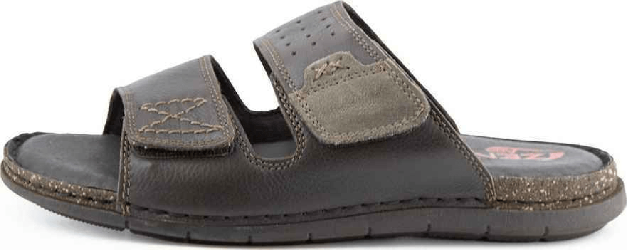 ZEN SCARPE CIABATTE SANDALO UOMO ZEN 277900 PELLE MORO ORIGINALE PE 2021 Colore Marrone,Taglia 43