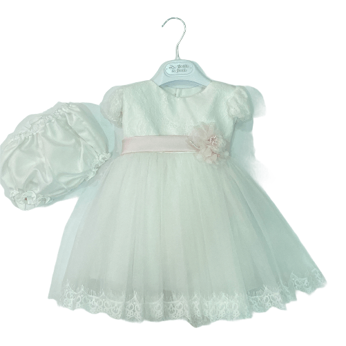 LES PETITS ENFANTS ABITO VESTITO BATTESIMO BIMBA LES PETITS ENFANTS CARLA K8 BIANCO ORIGINALE PE Colore Bianco,Taglia 12 / 18 mesi