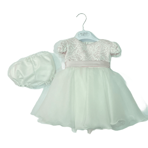 LES PETITS ENFANTS ABITO VESTITO BATTESIMO BIMBA LES PETITS ENFANTS EMMA K9 BIANCO ORIGINALE PE Colore Bianco,Taglia 9 / 12 mesi