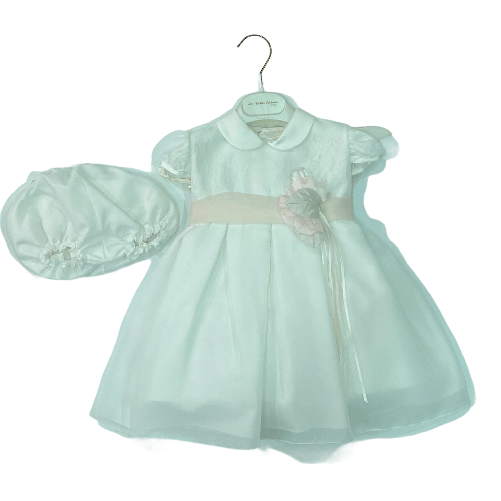 LES PETITS ENFANTS ABITO VESTITO BATTESIMO BIMBA LES PETITS ENFANTS LUCICA 4253 BIANCO ORIGINAL PE Colore Bianco,Taglia 18 / 24 mesi