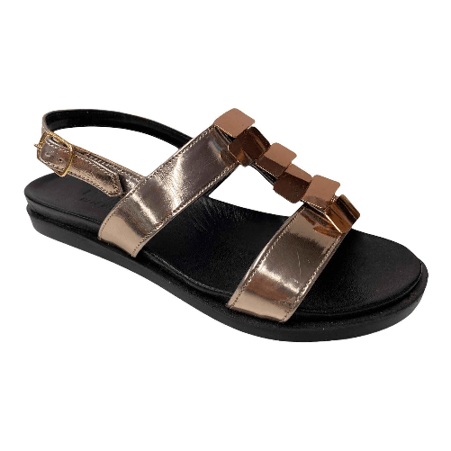 I SANDALI SCARPE SANDALO DONNA I SANDALI 714 PELLE ROSA ORIGINALE PE Colore Rosa,Taglia 36
