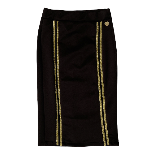 FORNARINA GONNA GONNE DONNA FORNARINA TONYA SKIRT W20TONYA COTONE NERO ORIGINALE AI Colore Nero,Taglia IT 44