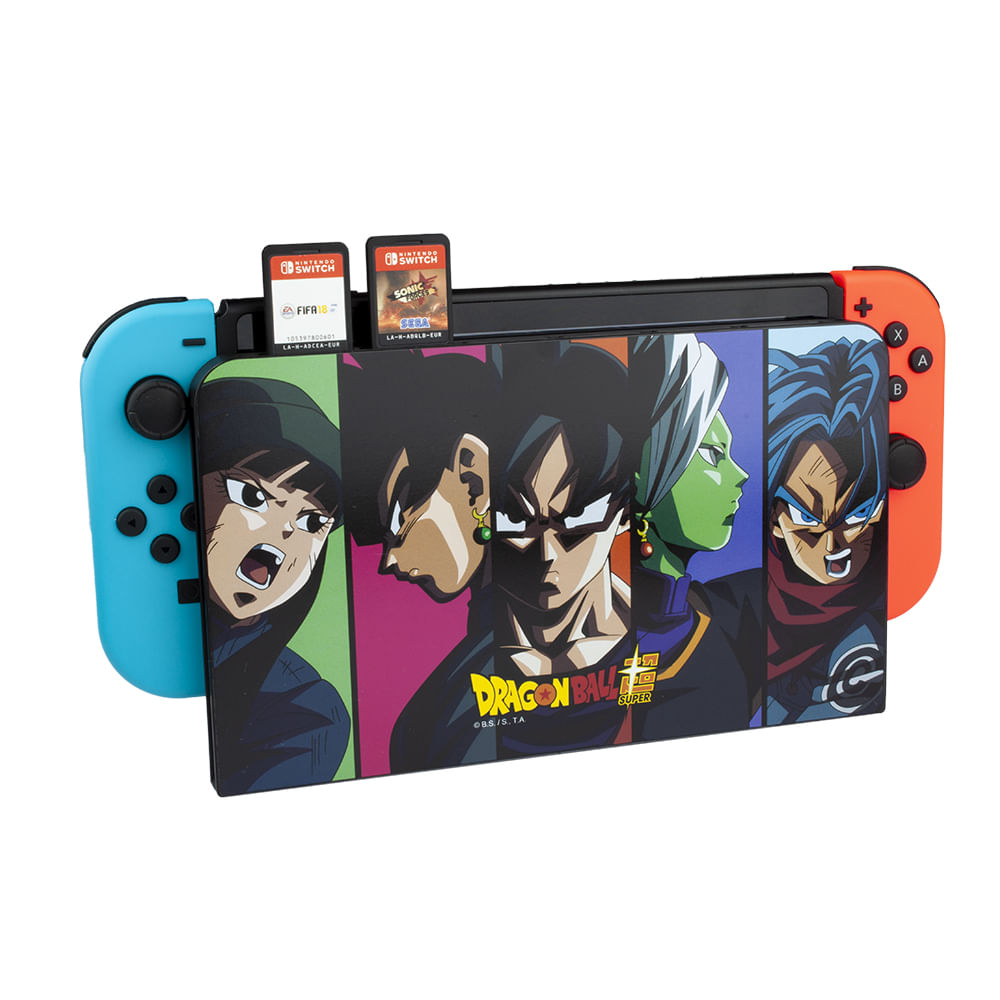 FR-TEC Dock Cover Dragon Ball Super - Proteccion para Dock de Consola Nintendo Switch - Evita Rayaduras en Pantalla - Ra