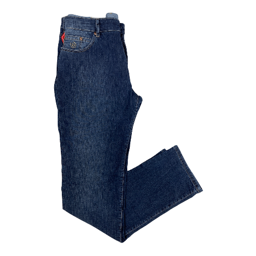 BUGATTI PANTALONE JEANS UOMO BUGATTI 3363DT 26680 341 COTONE BLU ORIGINALE AI Taglia IT 60,Colore Blu
