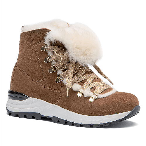 OLANG SCARPE STIVALI SCARPONI DOPOSCI DONNA OLANG AURORA PELLE 85 CUOIO ORIGINALE 2024 Colore Marrone,Taglia 37