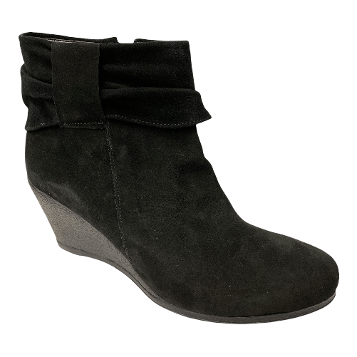 GWEN SCARPE TRONCHETTO ZEPPA DONNA GWEN 9005 PELLE NERO ORIGINALE AI Colore Nero,Taglia 40