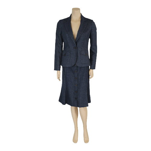PENNYBLACK TAILLEUR ABITO GIACCA GONNA DONNA PENNYBLACK BISONTE 2044078 BLU ORIGINALE AI Colore Blu,Taglia IT 46