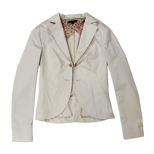 KOCCA TAILLEUR ABITO GIACCA PANTALONE DONNA KOCCA TRAVEL B7 PANNA ORIGINALE AI Colore Bianco,Taglia M