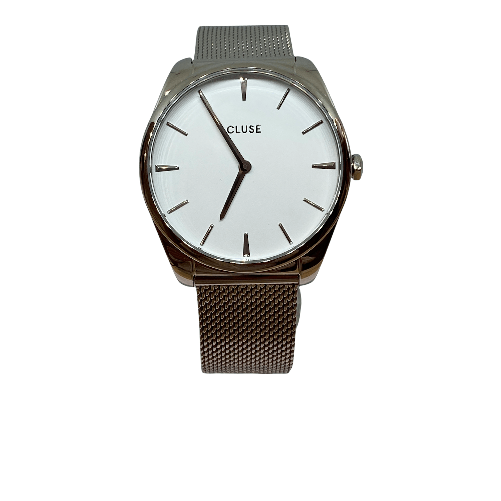 CLUSE OROLOGIO TEMPO QUARZO DONNA CLUSE CW0101212001 CASSA 36 BIANCO ACCIAIO ORIGINALE Colore Bianco,Taglia Unica