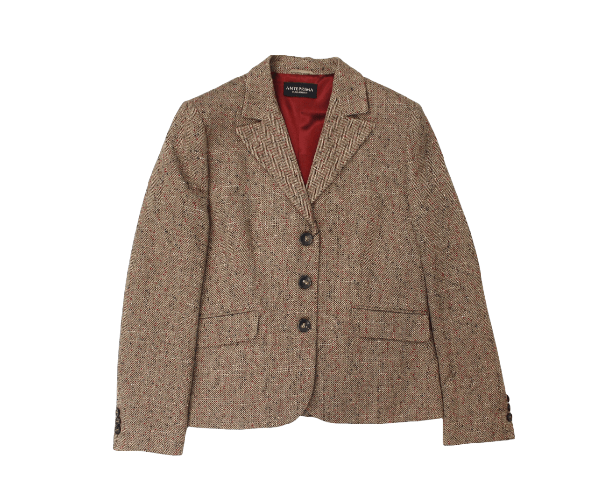DIANA GALLESI TAILLEUR ABITO GIACCA GONNA DONNA ANTEPRIMA BY DIANA GALLESI Q425R46771 ORIGINAL Colore Marrone,Taglia IT 50