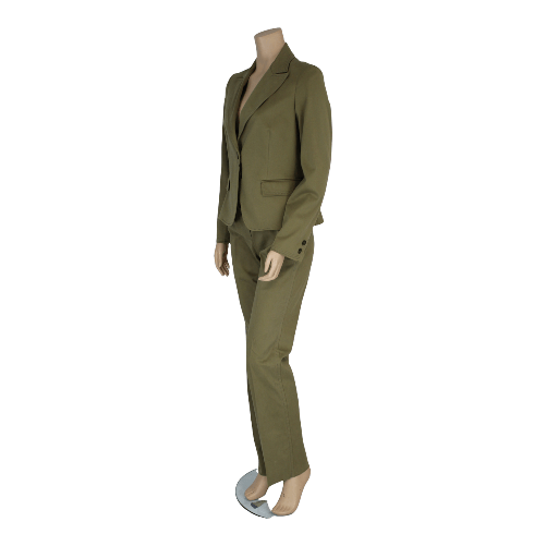 DIANA GALLESI TAILLEUR ABITO GIACCA PANTALONE DONNA DIANA GALLESI Q643R01886 BEIGE ORIGINALE Colore Beige,Taglia IT 44
