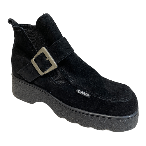 SCARPE POLACCO CASUAL BAMBINA CLOE BY CMG 203163 PELLE NERO ORIGINALE AI 31 Nero