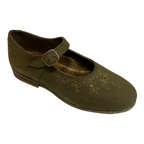 VIVIANE BY MICHETTI SCARPE SANDALO BALLERINA BIMBA VIVIANE BY MICHETTI 8039 PELLE VERDE ORIGINALE PE Taglia 29,Colore Verde