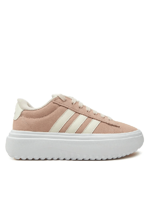 ADIDAS SCARPE SNEAKERS DONNA ADIDAS GRAND COURT IE1104 PELLE ROSA ORIGINALE PE 2025 Colore Rosa,Taglia 37 1/3