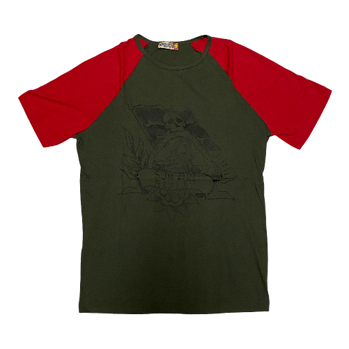 REPLAY MAGLIA T SHIRT MAGLIE UOMO REPLAY T34 8311 COTONE P01 VERDE ORIGINALE PE Colore Verde,Taglia IT 50