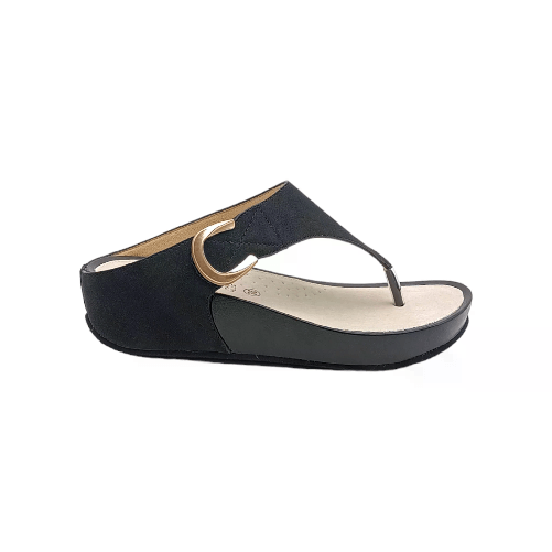 GRUNLAND SCARPE SANDALI SANDALO DONNA GRUNLAND DIRA CI2578 C9 NERO ORIGINALE PE 2025 Colore Nero,Taglia 39