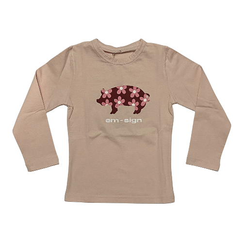 MAGLIA T SHIRT MAGLIE BAMBINA EM SIGN STD304T4 COTONE ROSA ORIGINALE PE 14 anni Rosa