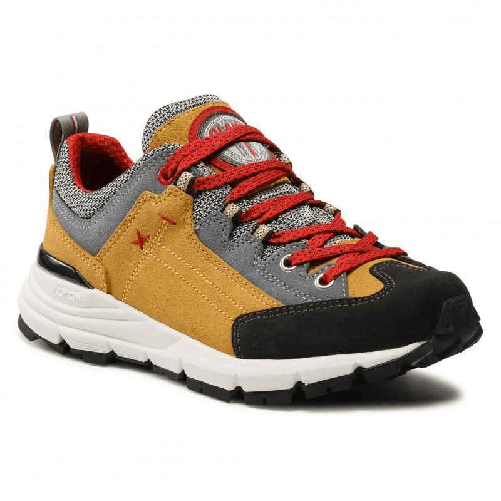 SCARPE SNEAKERS TREKKING UOMO OLANG LEONE BTX PELLE 822 GIALLO ORIGINALE AI 2022 46 Giallo SCARPE SNEAKERS TREKKING UOMO OLANG LEONE BTX PELLE 822 GIA
