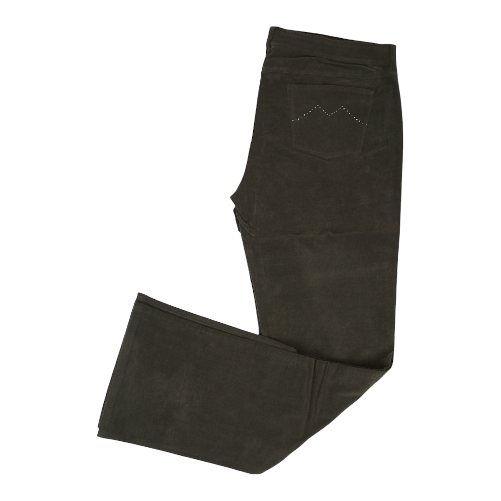 MARELLA PANTALONE DONNA MARELLA CORINNE 31362566 COTONE J03 VERDE ORIGINALE AI Colore Verde,Taglia IT 50