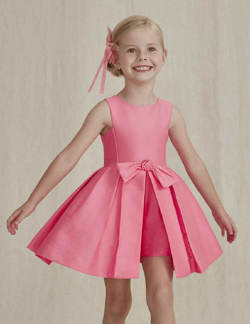 ABEL & LULA by MAYORAL ABITO VESTITO CERIMONIA BAMBINA ABEL E LULA 5044 05044 ROSA ORIGINALE PE 2022 Colore Rosa,Taglia 14 anni