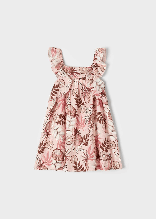 MAYORAL ABITO VESTITO VESTITI BIMBA MAYORAL 3937 03937 COTONE 33 ROSA ORIGINALE PE 2022 Colore Rosa,Taglia 3 anni