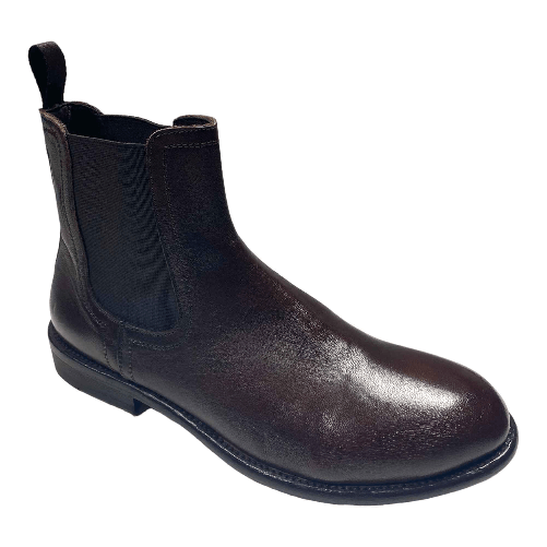 RAFFAELE D'AMELIO SCARPE STIVALETTI STIVALE UOMO RAFFAELE DAMELIO F206 PELLE MARRONE ORIGINAL AI Colore Marrone,Taglia 45