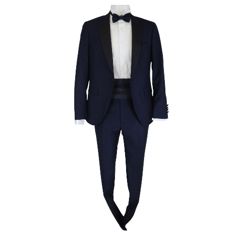 ROVERAIA CERIMONIA by VIA PIANA COMPLETO ABITO VESTITO SPOSO UOMO ROVERAIA 3401 5051FCPP BLU ORIGINALE PE 2022 Colore Blu,Taglia IT 52
