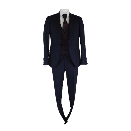 ROVERAIA CERIMONIA by VIA PIANA COMPLETO ABITO VESTITO SPOSO UOMO ROVERAIA 4002 8663 BLU ORIGINALE PE 2022 Colore Blu,Taglia IT 54