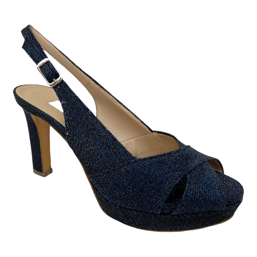 L'AMOUR by ALBANO SCARPE SANDALO SANDALI TACCO DONNA L AMOUR ALBANO 034 BLU ORIGINALE PE 2022 Colore Blu,Taglia 38