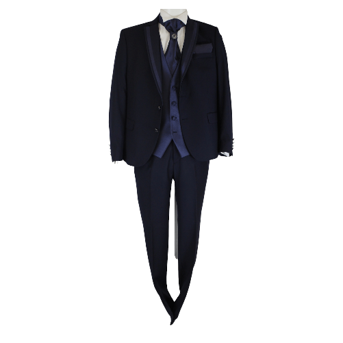 MUSANI COUTURE COMPLETO ABITO VESTITO SPOSO UOMO MUSANI 22U012309C BLU ORIGINALE PE 2022 Colore Blu,Taglia IT 48