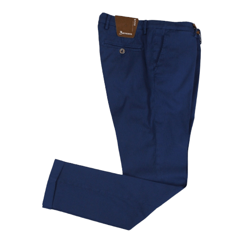 B SETTECENTO PANTALONE UOMO B 700 SETTECENTO MH700 1023 COTONE 51 BLU ORIGINALE PE 2022 Colore Blu,Taglia US 35