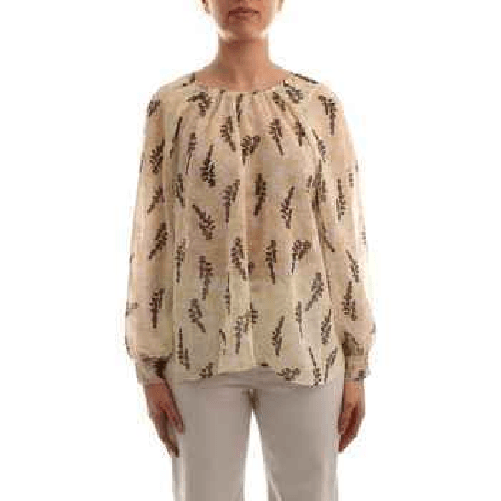 EMME MARELLA CAMICIA BLUSA DONNA EMME MARELLA CARAVEL 51110124 001 GIALLO ORIGINALE PE 2022 Colore Giallo,Taglia IT 42