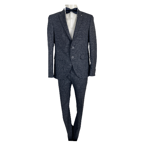 VIA PIANA VESTITO COMPLETO CERIMONIA GIACCA UOMO VIA PIANA 4086501 363 GREY ORIGINALPE2022 Colore Grigio,Taglia IT 50