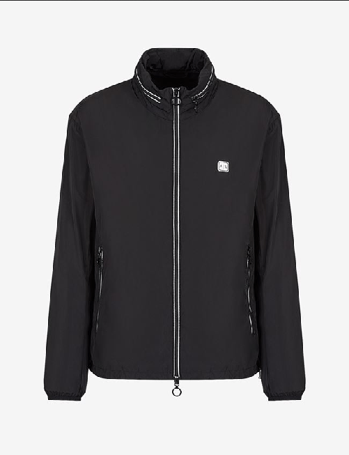 AX ARMANI EXCHANGE GIUBBINO GIACCA UOMO AX ARMANI EXCHANGE 8NZB07 ZNWFZ NERO ORIGINALE PE 2022 Colore Nero,Taglia S