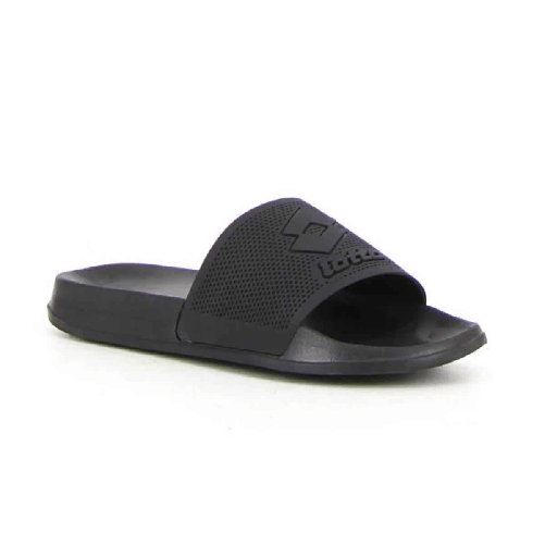 LOTTO SCARPE CIABATTE UOMO LOTTO MOKU II SLIDE 217933 GOMMA NERO ORIGINALE PE 2022 Colore Nero,Taglia 40
