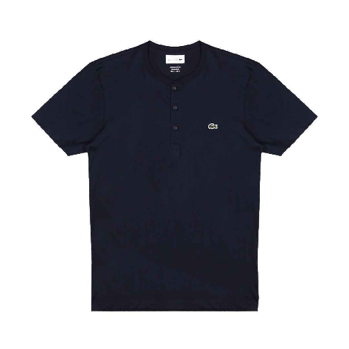 LACOSTE MAGLIA T SHIRT UOMO LACOSTE TH0884 00 166 VP1010 COTONE BLU ORIGINALE PE 2022 Colore Blu,Taglia XS
