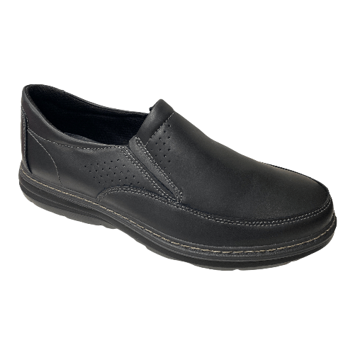 IMAC SCARPE SLIP ON CASUAL UOMO IMAC 186494 151010 2290 PELLE NERO ORIGINALE PE Colore Nero,Taglia 46