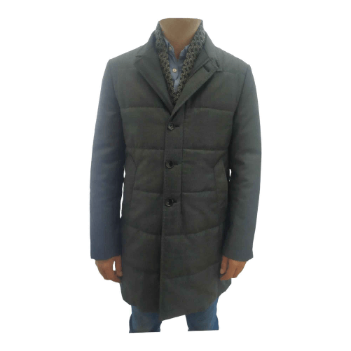 GIUBBINO CAPPOTTO UOMO MONTECORE 2320I423 172533 LANA GRIGIO ORIGINALE AI IT 54 Grigio