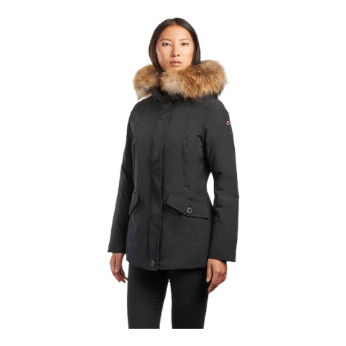 CANADIENS GIUBBOTTO PARKA DONNA CANADIENS VICTORIA 3.1 CAG01314N NERO ORIGINALE AI 2023 Colore Nero,Taglia IT 44
