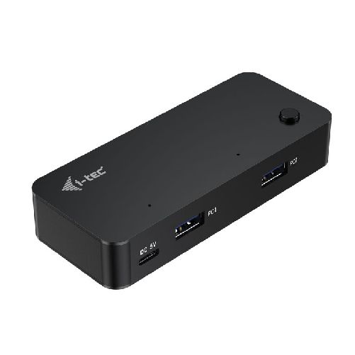 I-tec universal kvm hub 2x usb-c + 2x usb-a 3.0