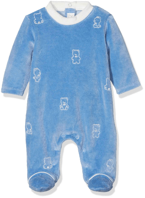 MAYORAL TUTA TUTINA PIGIAMA NEONATO MAYORAL 2715 BLU COTONE ORIGINALE AI 2022 Colore Blu,Taglia 1 / 2 mesi