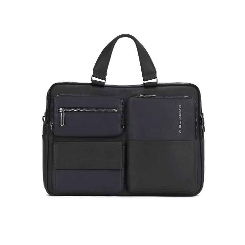PIQUADRO BORSA CARTELLA BORSE UOMO PIQUADRO CA5882W116 PELLE NERO ORIGINALE AI 2023 Colore Nero,Taglia Unica