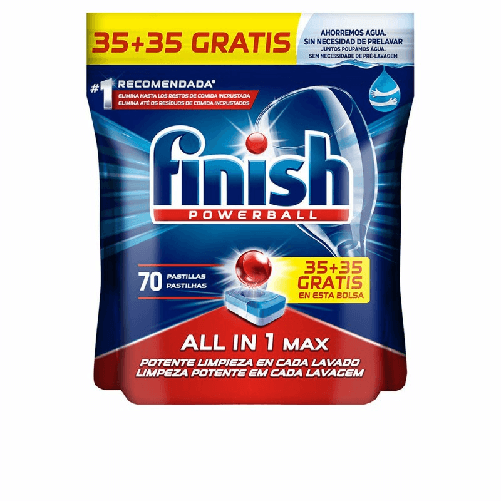Finish Pastiglie per lavastoviglie Finish All In One (70 Unità)