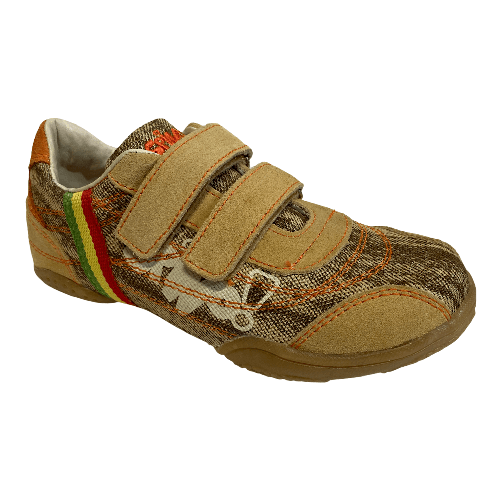 SCARPE SNEAKERS CASUAL BAMBINO SPINO DARIO PELLE CAMEL ORIGINALE PE 28 Beige