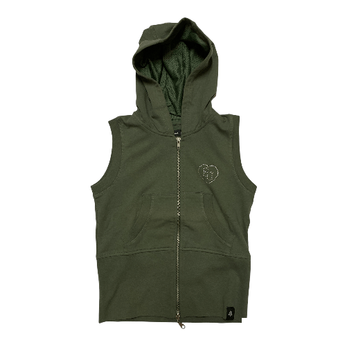 EXEN JEANS MAGLIA FELPA GILET DONNA EXEN JEANS EJ10201 COTONE VERDE ORIGINALE PE Colore Verde,Taglia M