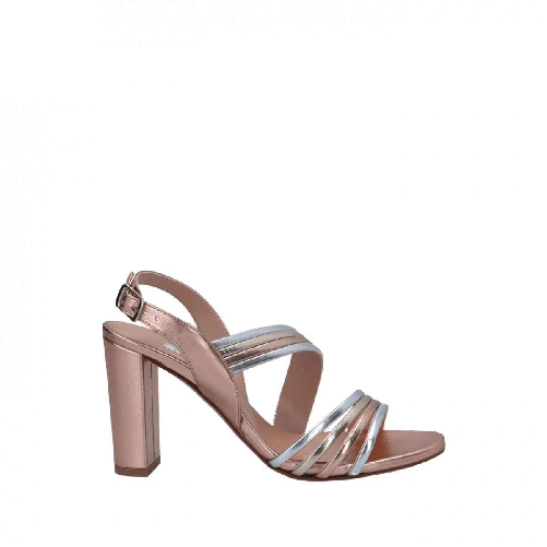 L'AMOUR by ALBANO SCARPE SANDALO SANDALI DONNA L AMOUR ALBANO 004 PELLE RAME ORIGINALE PE 2022 Colore Beige,Taglia 40
