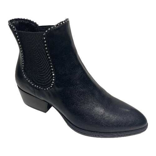 LORENZO MARI SCARPE TRONCHETTO DONNA LORENZO MARI LOR1247 PELLE NERO ORIGINALE AI Colore Nero,Taglia 38